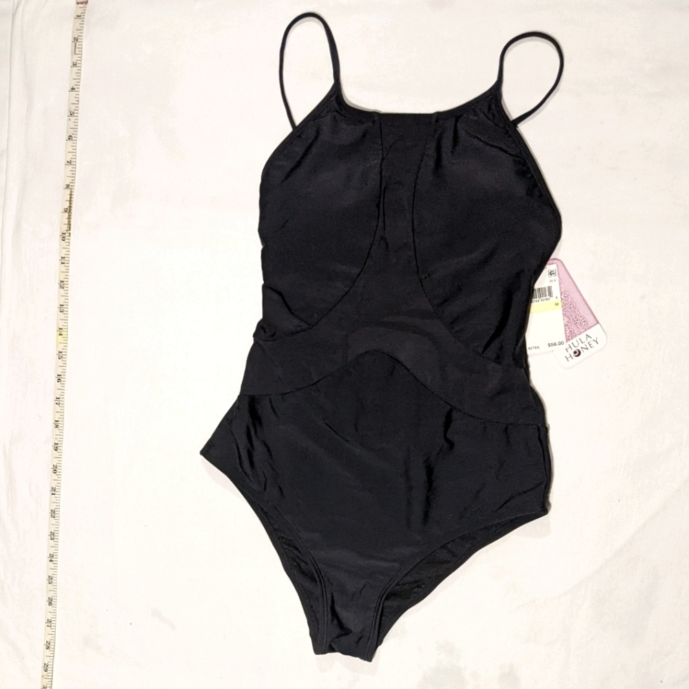 hula honey one-piece suit womens juniors M NWT